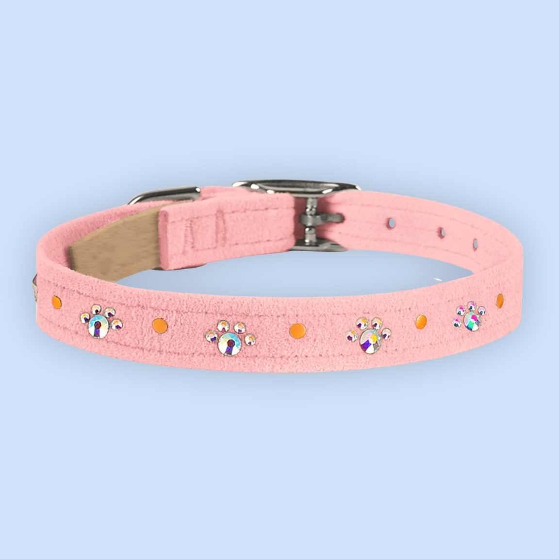 Crystal Paws Dog Collar