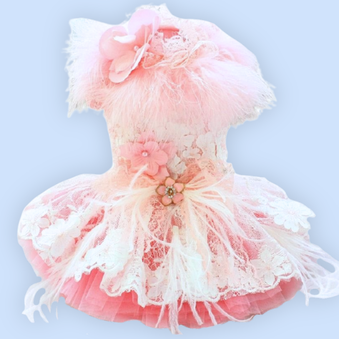 Haute Couture Handmade Princess Dog Dress