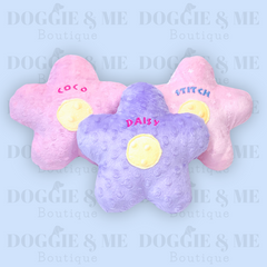 Personalized Flower Dog Toy
