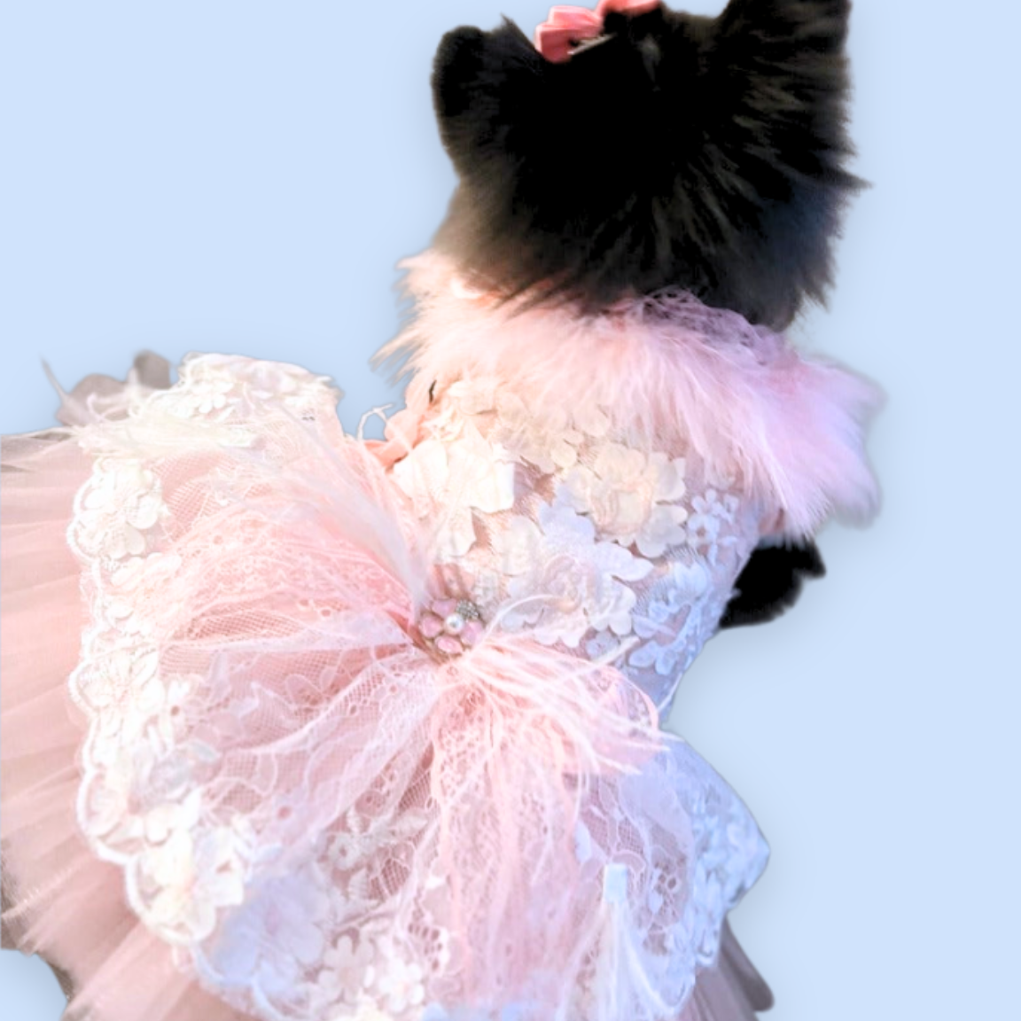 Haute Couture Handmade Princess Dog Dress