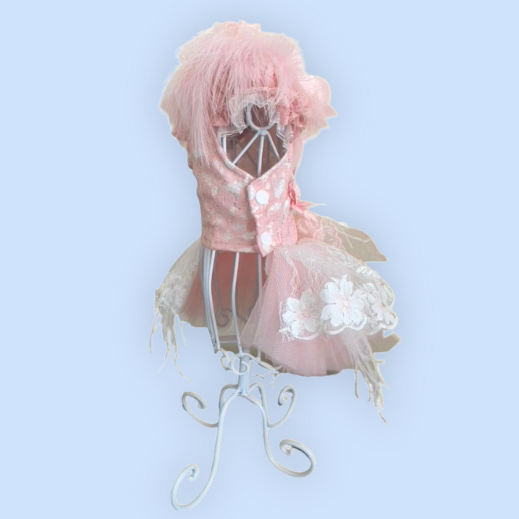 Haute Couture Handmade Princess Dog Dress