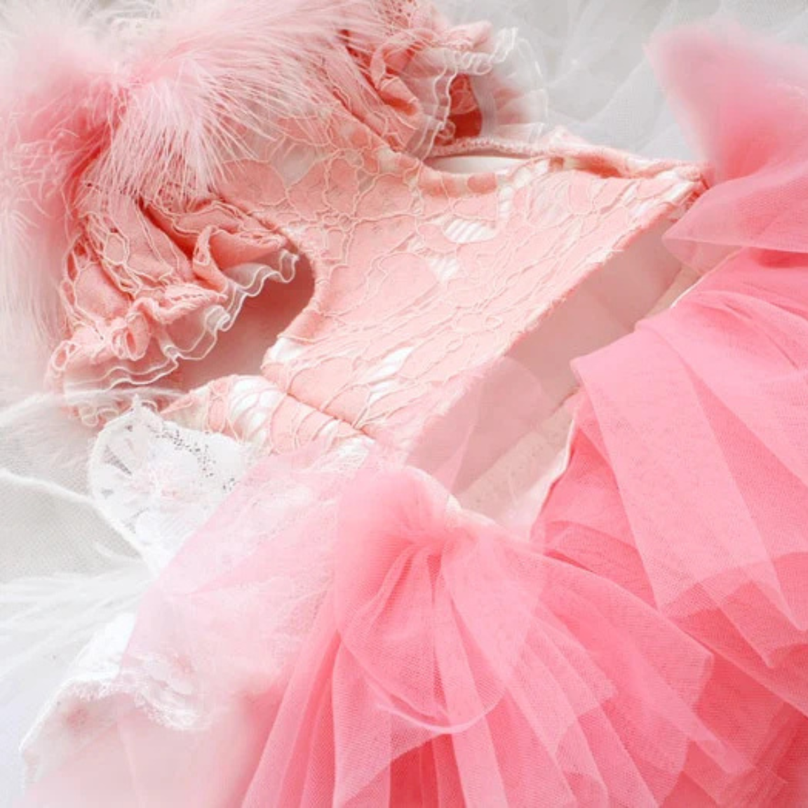 Haute Couture Handmade Princess Dog Dress