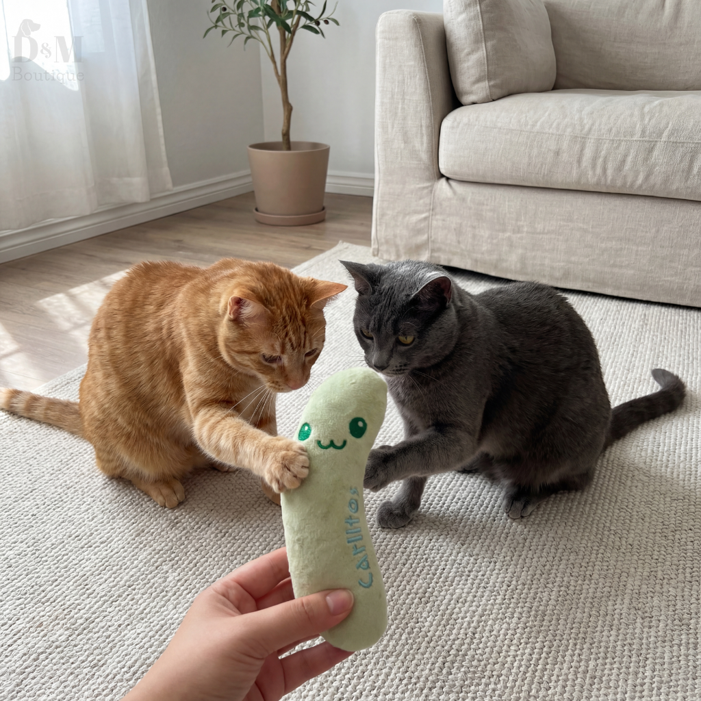 Personalized Pickle Cat Toy