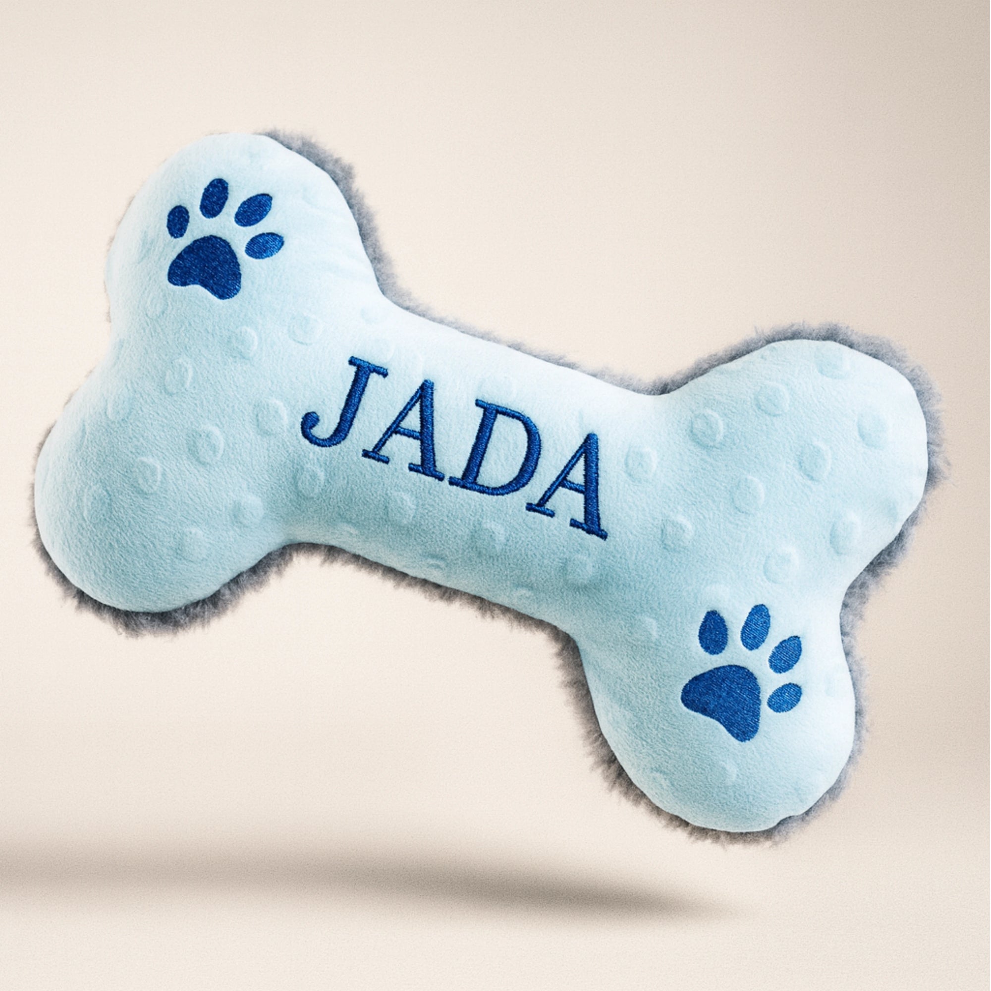 Personalized Big Squeaky Dog Toy