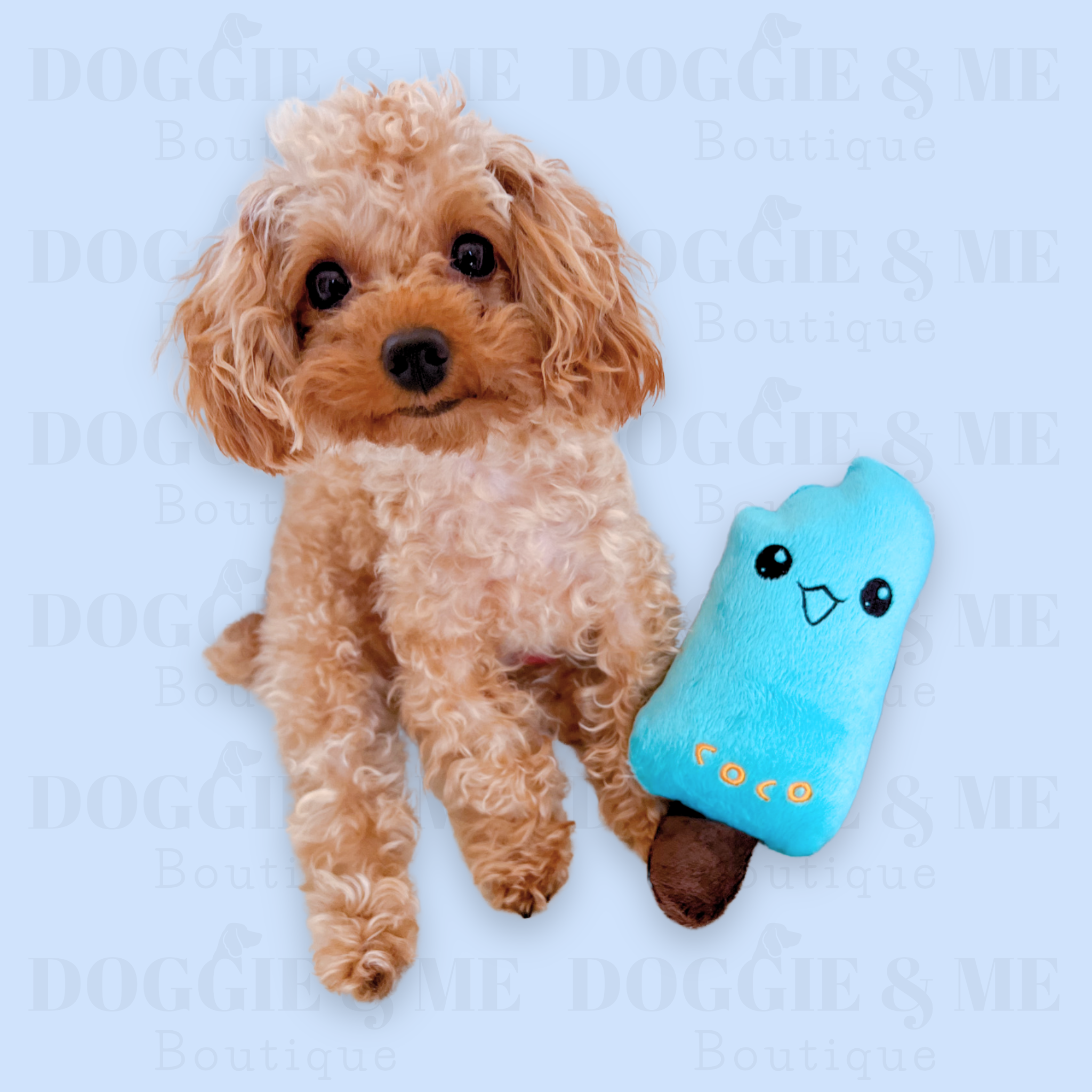 Personalized Popsicle Dog Toy
