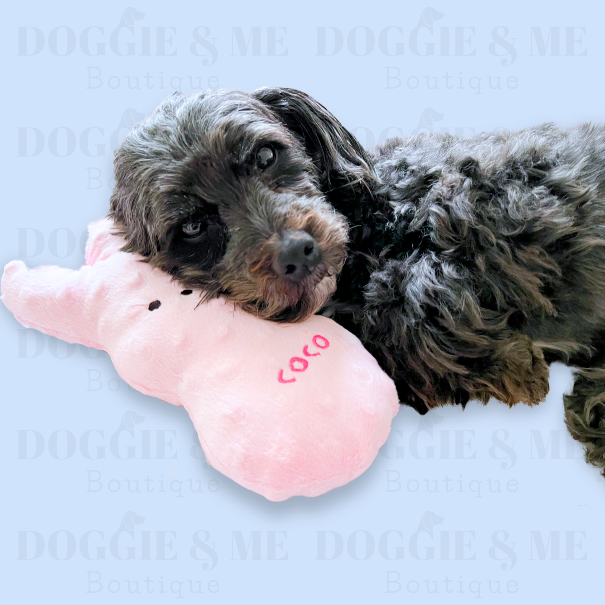 Personalized Bunny Dog Toy