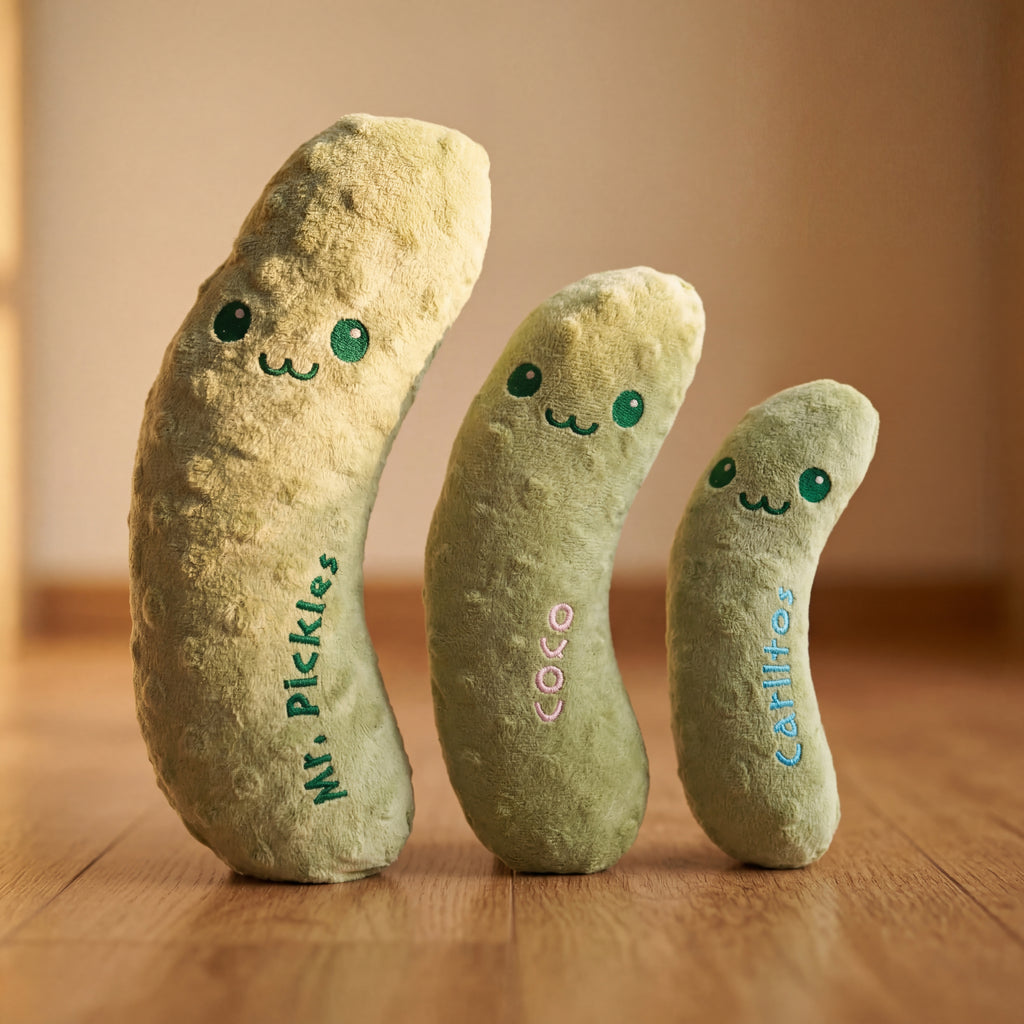 Personalized Pickle Dog Toy