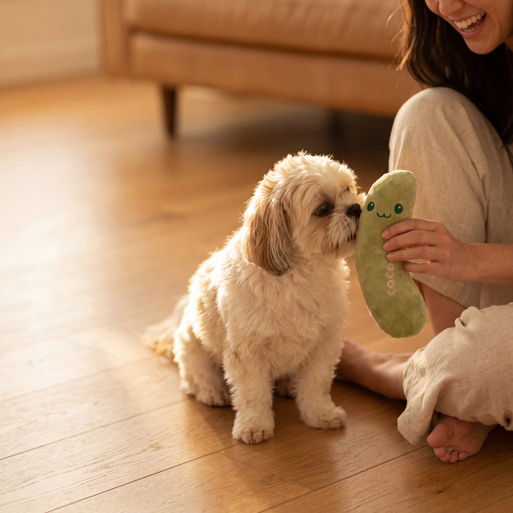 Personalized Pickle Dog Toy