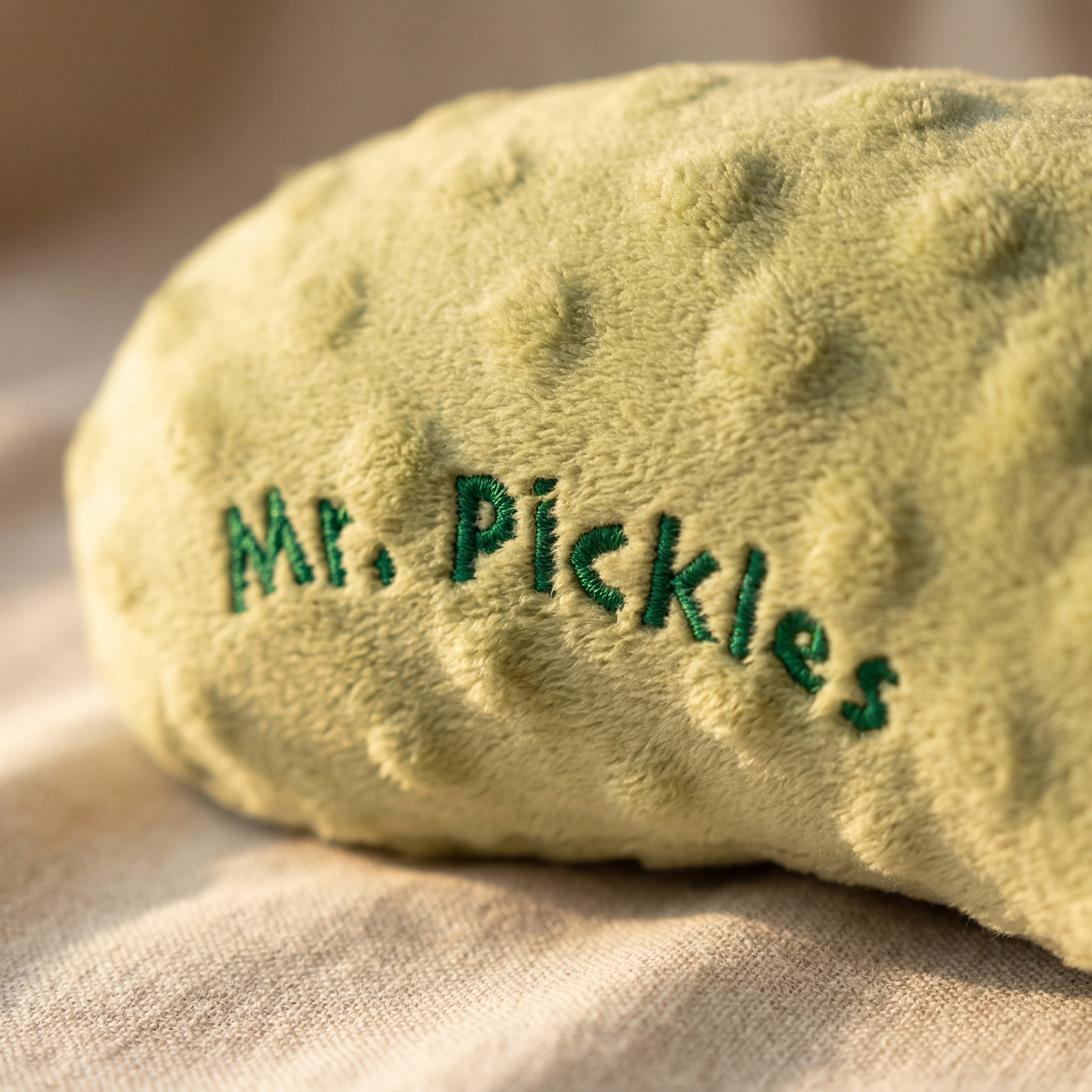 Personalized Pickle Dog Toy