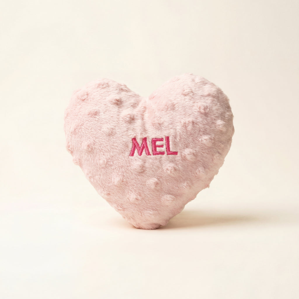 Personalized Heart Dog Toy