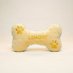 Personalized Squeaky Dog Toy With Paws