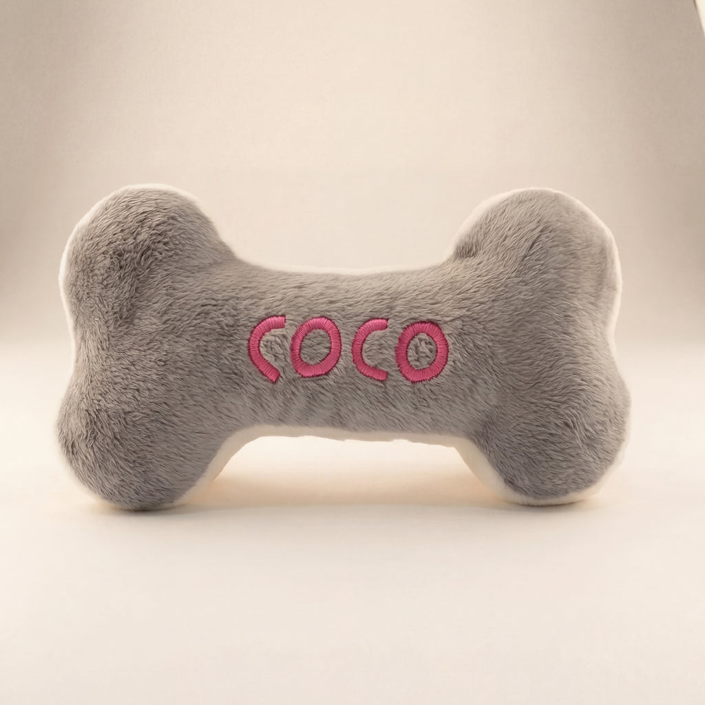 Personalized Squeaky Dog Toy
