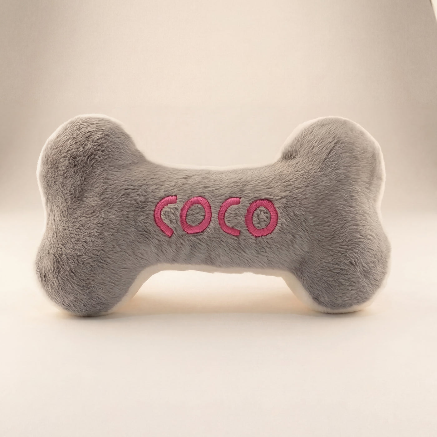 Personalized Squeaky Dog Toy