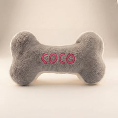 Personalized Squeaky Dog Toy