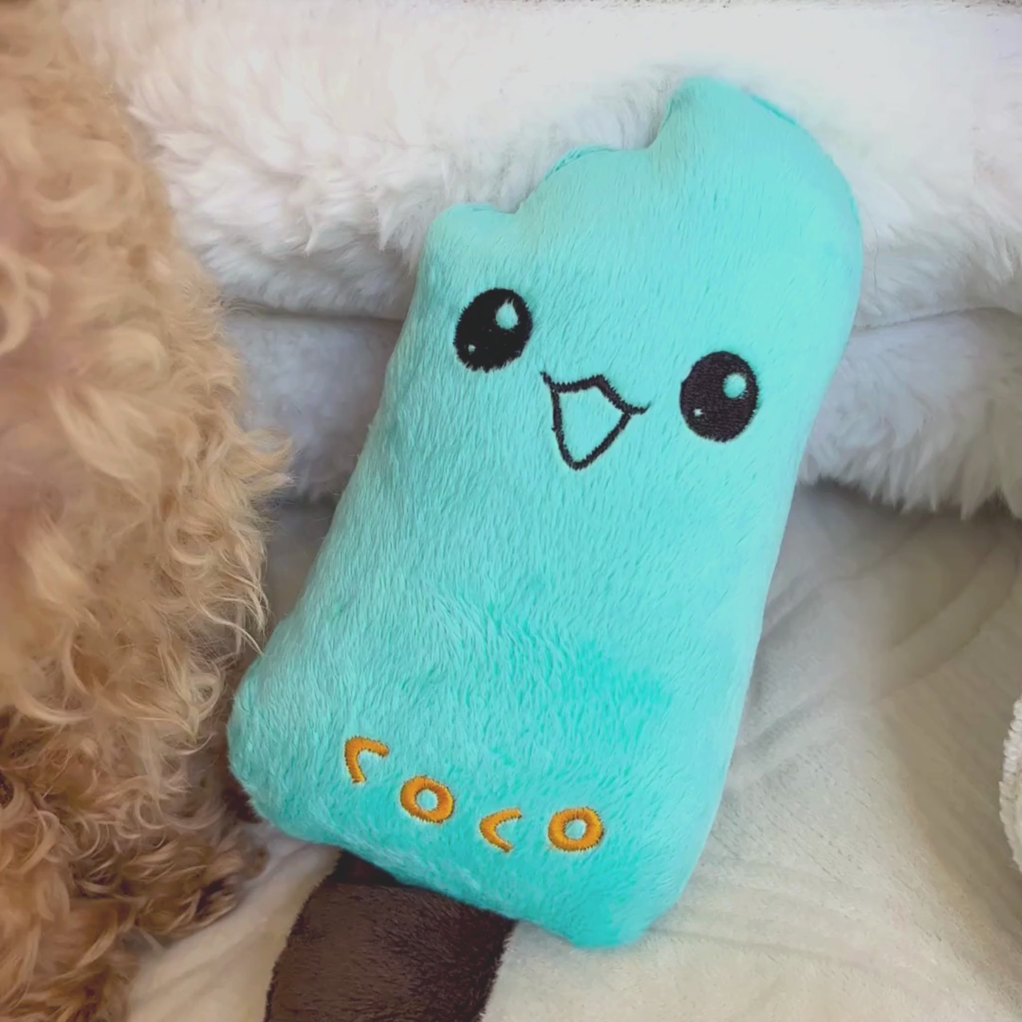 Personalized Popsicle Dog Toy